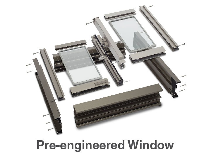 TOSTEM pre-engineered window components